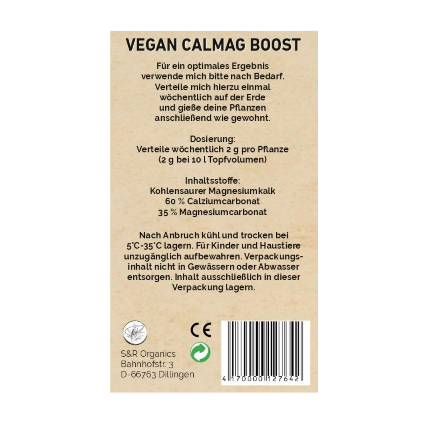 Vegan CalMag Boost 100g von Green Power