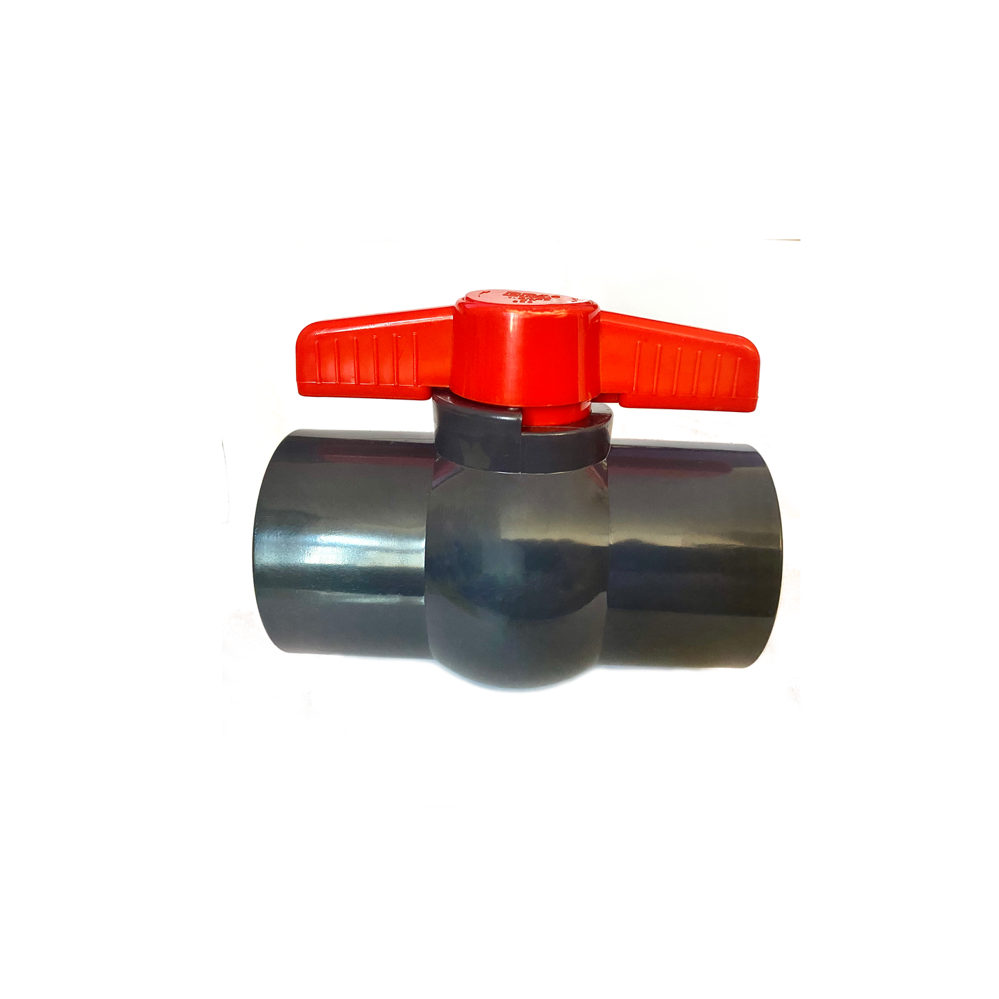 PVC-U Einklebekugelhahn Ø 25 mm mit 2 x Klebemuffen
