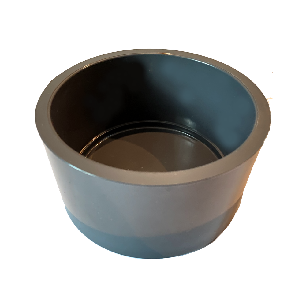 PVC-U Endkappe Ø 20 - 110 mm mit Klebemuffe PN 10