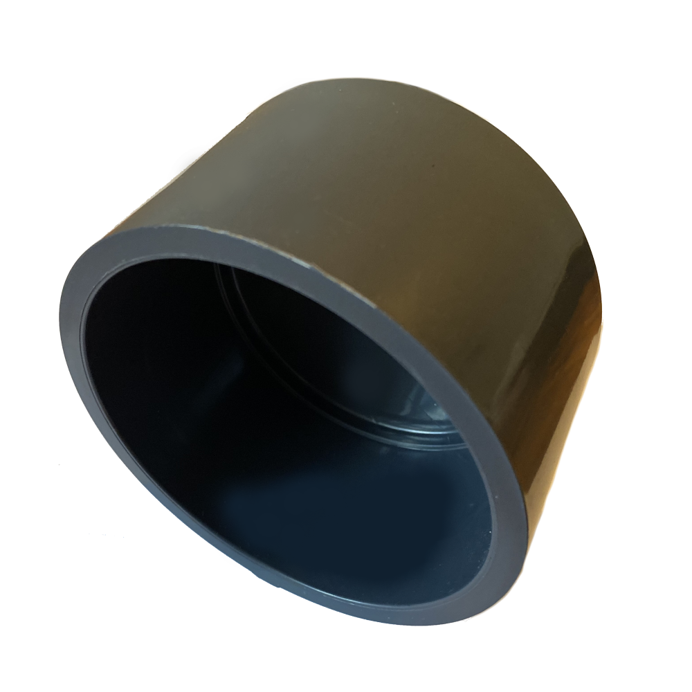 PVC-U Endkappe Ø 20 - 110 mm mit Klebemuffe PN 10