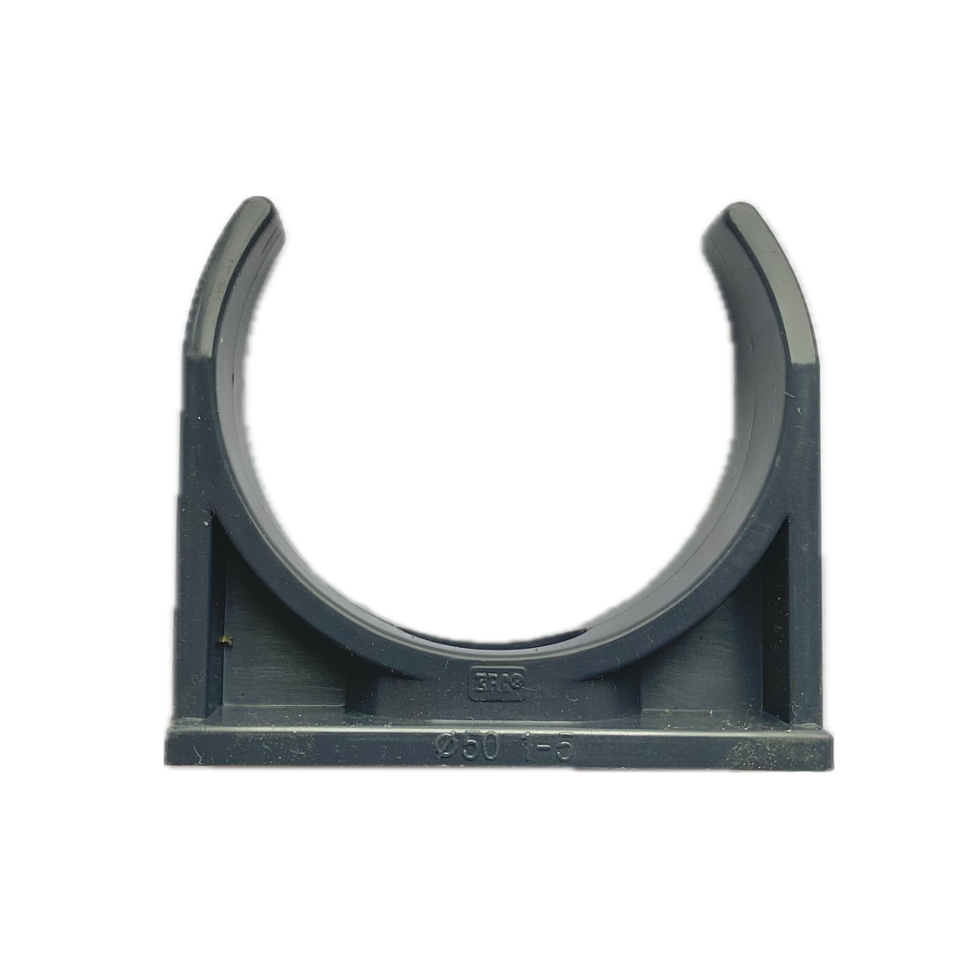 PVC-U Rohrklemmen Ø 20-63 mm ohne Bügel
