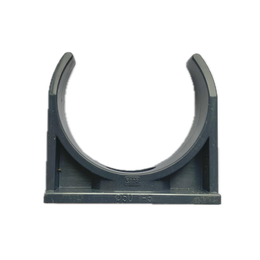 PVC-U Rohrklemmen Ø 20-63 mm ohne Bügel