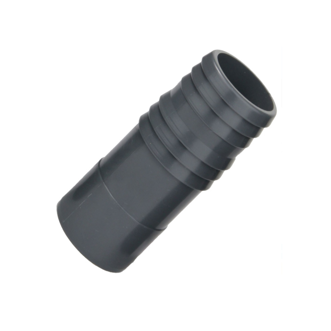 PVC-U Schlauchtülle Ø 20-63 mm mit Klebestutzen