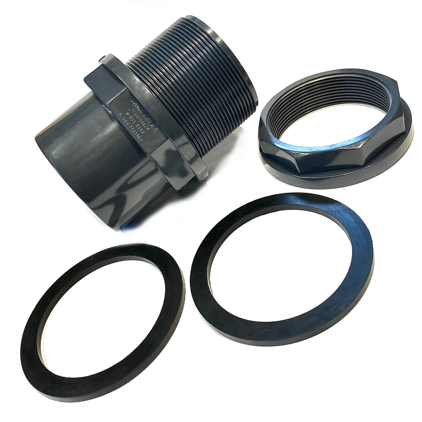 PVC-U Tankdurchführung Ø 63 mm 75x63x2 1/2“