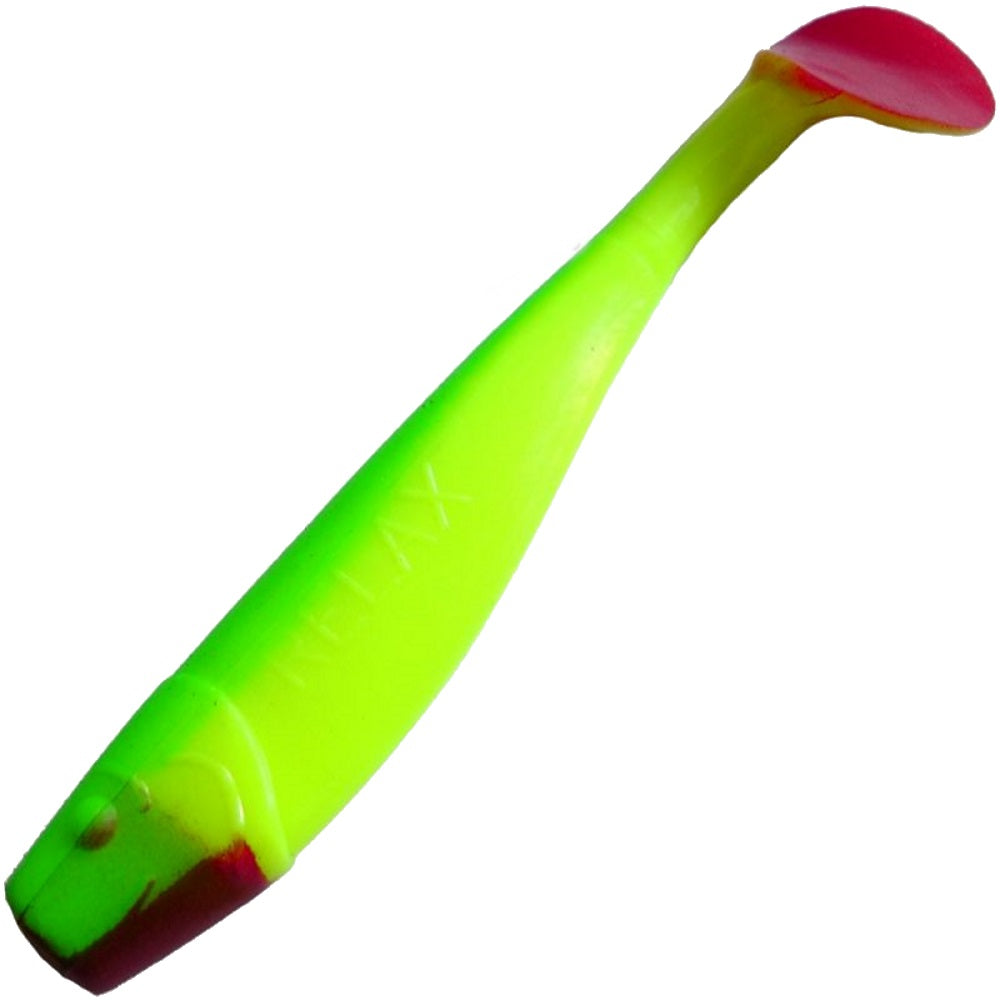 Relax King Shad S058-R Fluogelb Grün RT /Silk Green RT