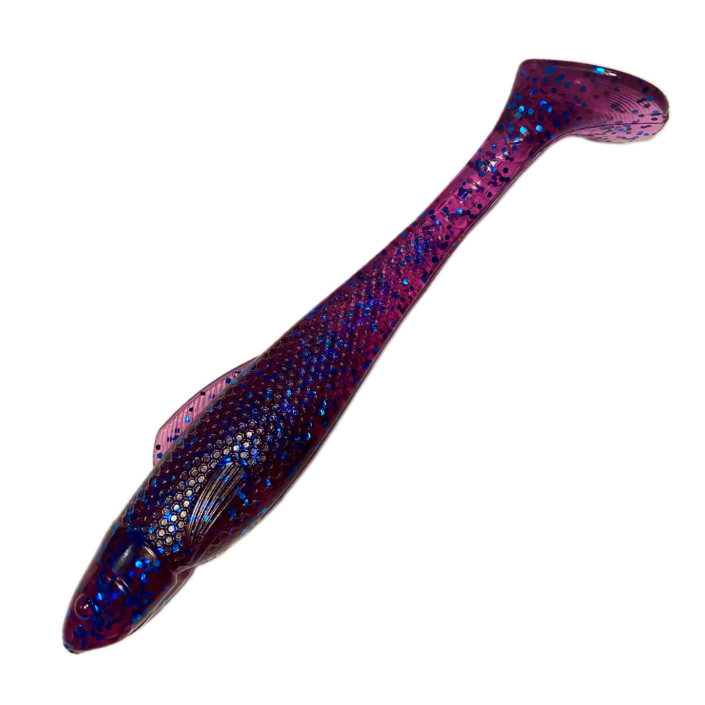 Relax Ohio Shad S225 Electric Blue Blue Glitter