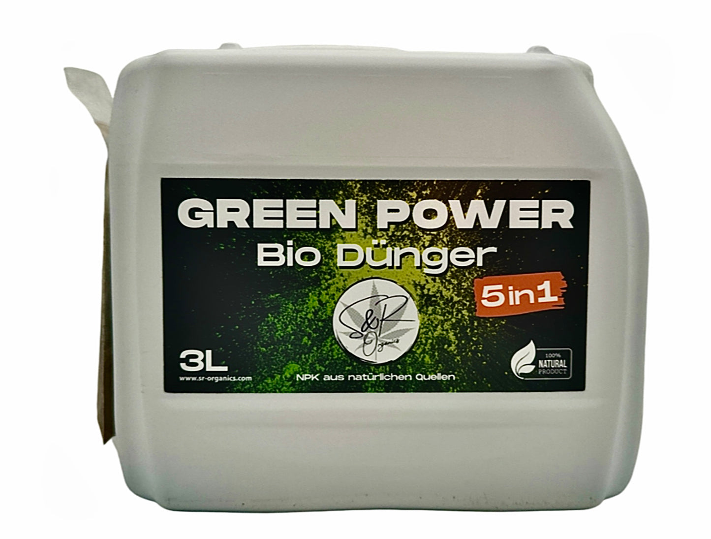 Green Power 5in1 Bio Dünger 3 Liter von S&R Organics