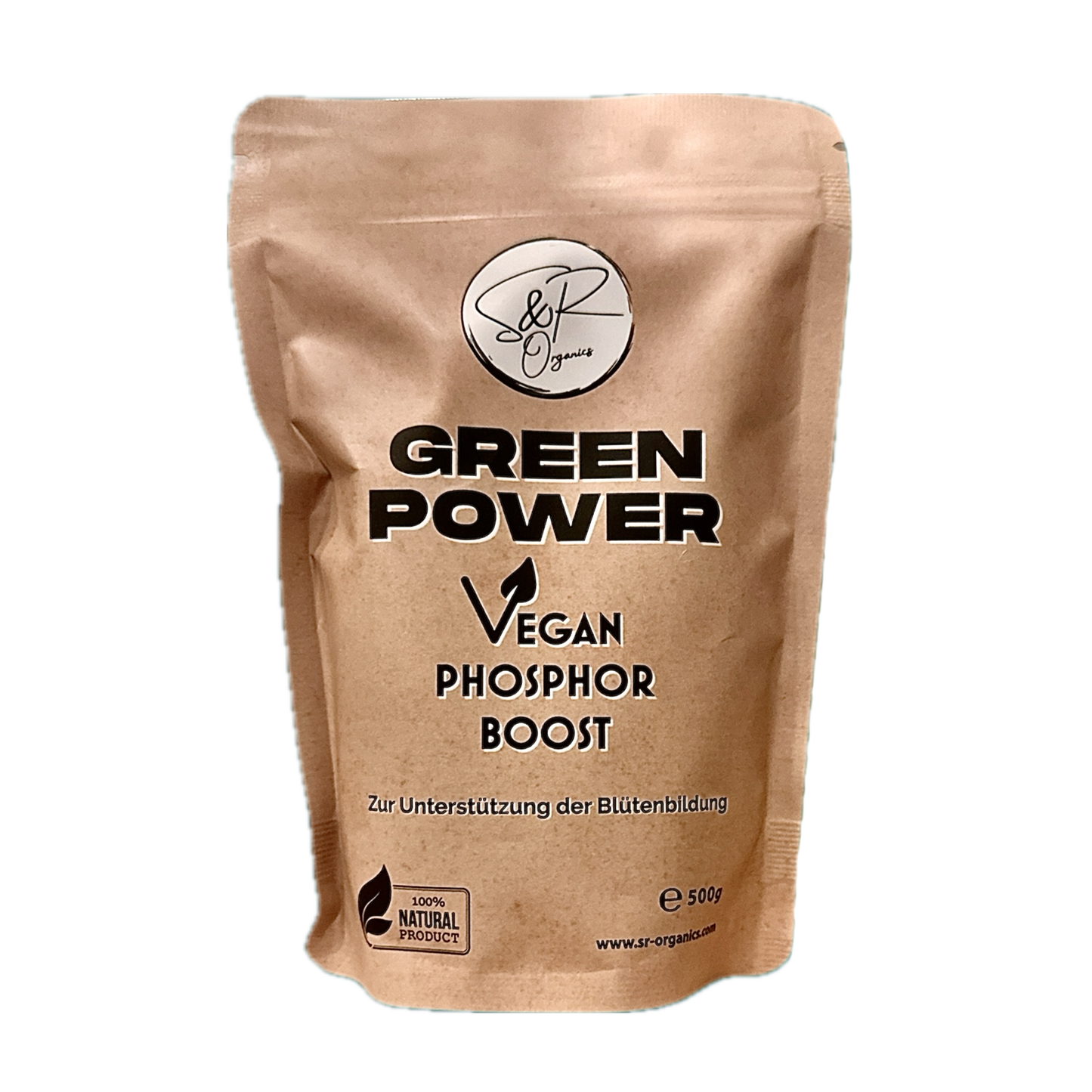 Vegan Phosphor Boost 500g von S&R Organics Blühbooster Bio Qualität