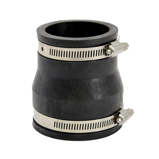flexible Rohr Reduzierung Ø 80-85 mm (3“) auf 54-58 mm (2“) aus EPDM-Kautschuk