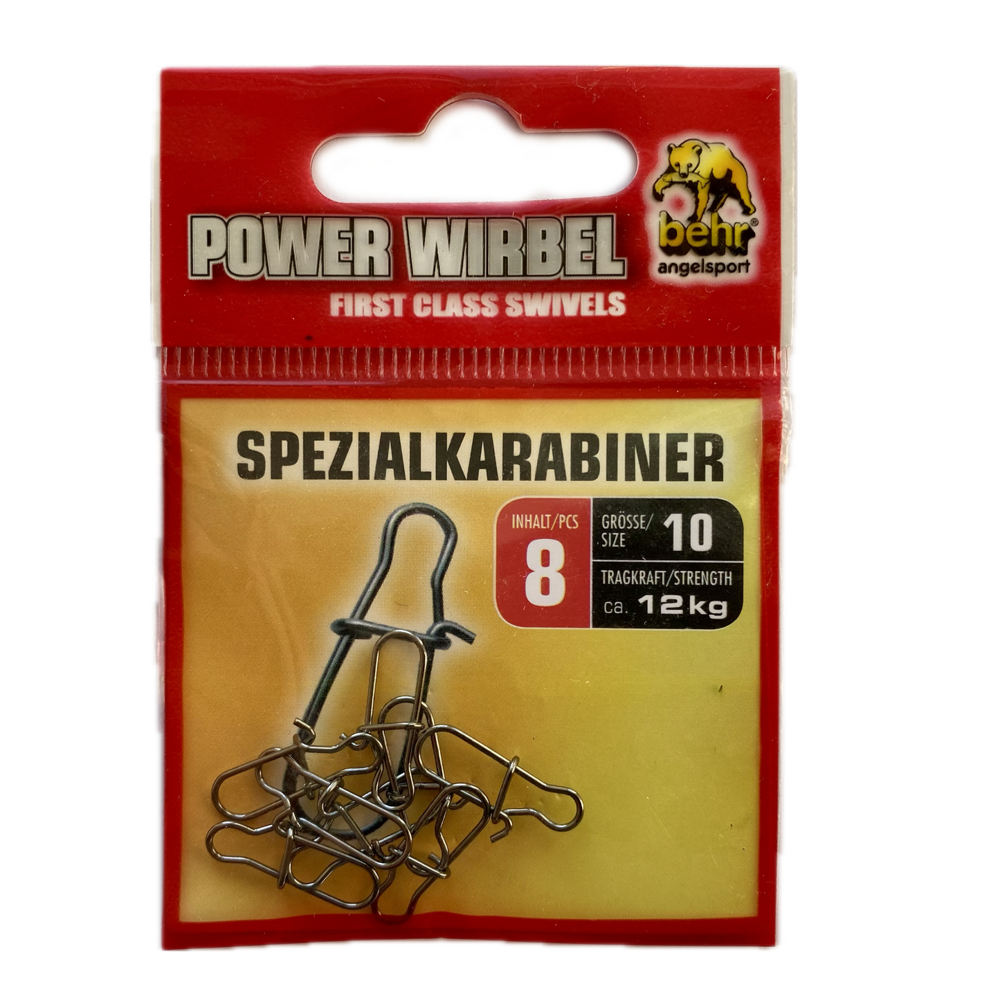 Behr Spezialkarabiner Spin Snap Größe 10 / Tragkraft 11 kg