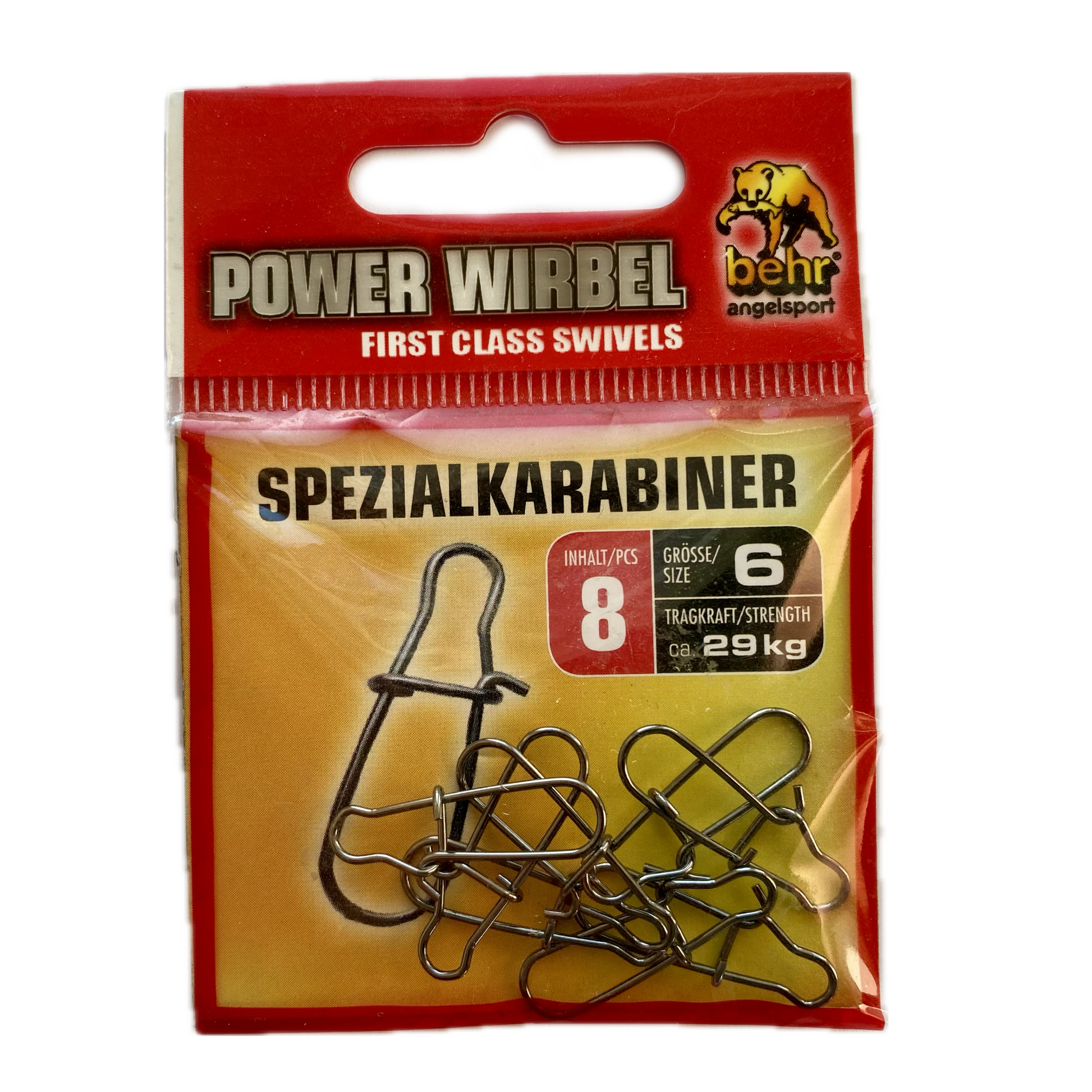 Behr Spezialkarabiner Spin Snap Größe 6 / Tragkraft 29 kg