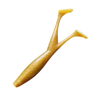 LIST Baits Double Shad Jumbo (18 cm) / 1 Stück / Hot Chili UV-Aktiv / aromatisiert