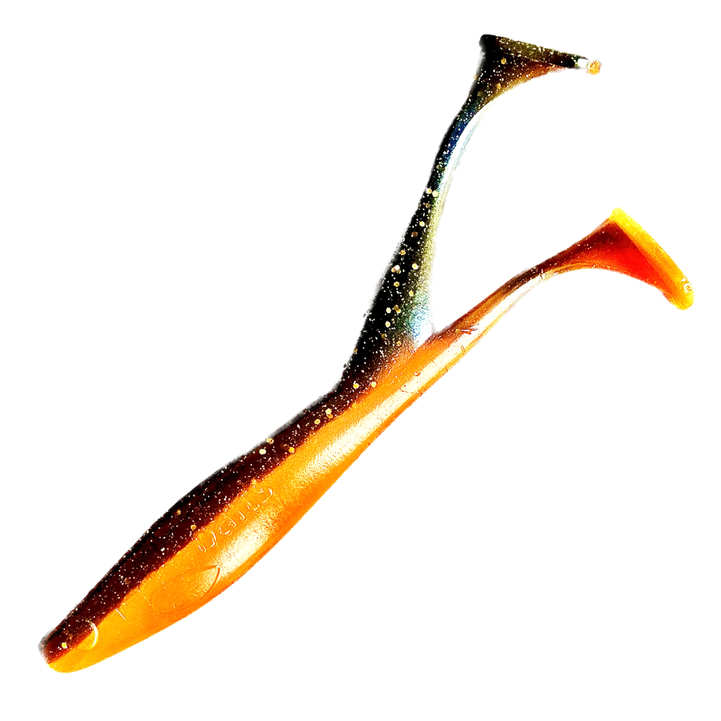 LIST Baits Double Shad mini (6,5 cm) / 5 Stück / Evil Ember aromatisiert / UV-Aktiv
