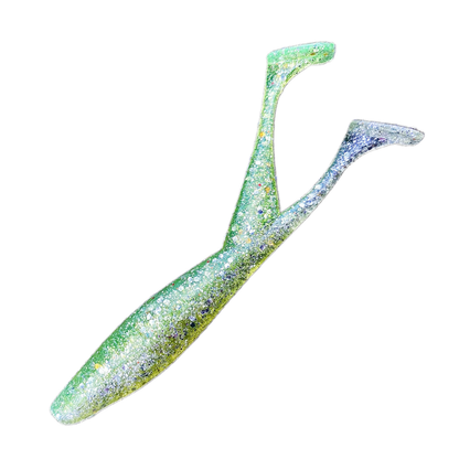 LIST Baits Double Shad mini (6,5 cm) / 5 Stück / Silverstar aromatisiert / UV-Aktiv