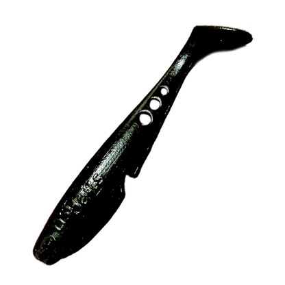 LIST Baits Pipper Shad (11 cm) / Black Mamba / aromatisiert
