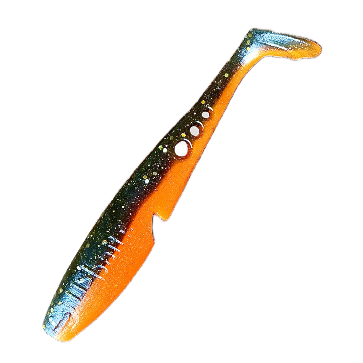 LIST Baits Pipper Shad (11 cm) / Evil Ember  / UV-aktiv & aromatisiert