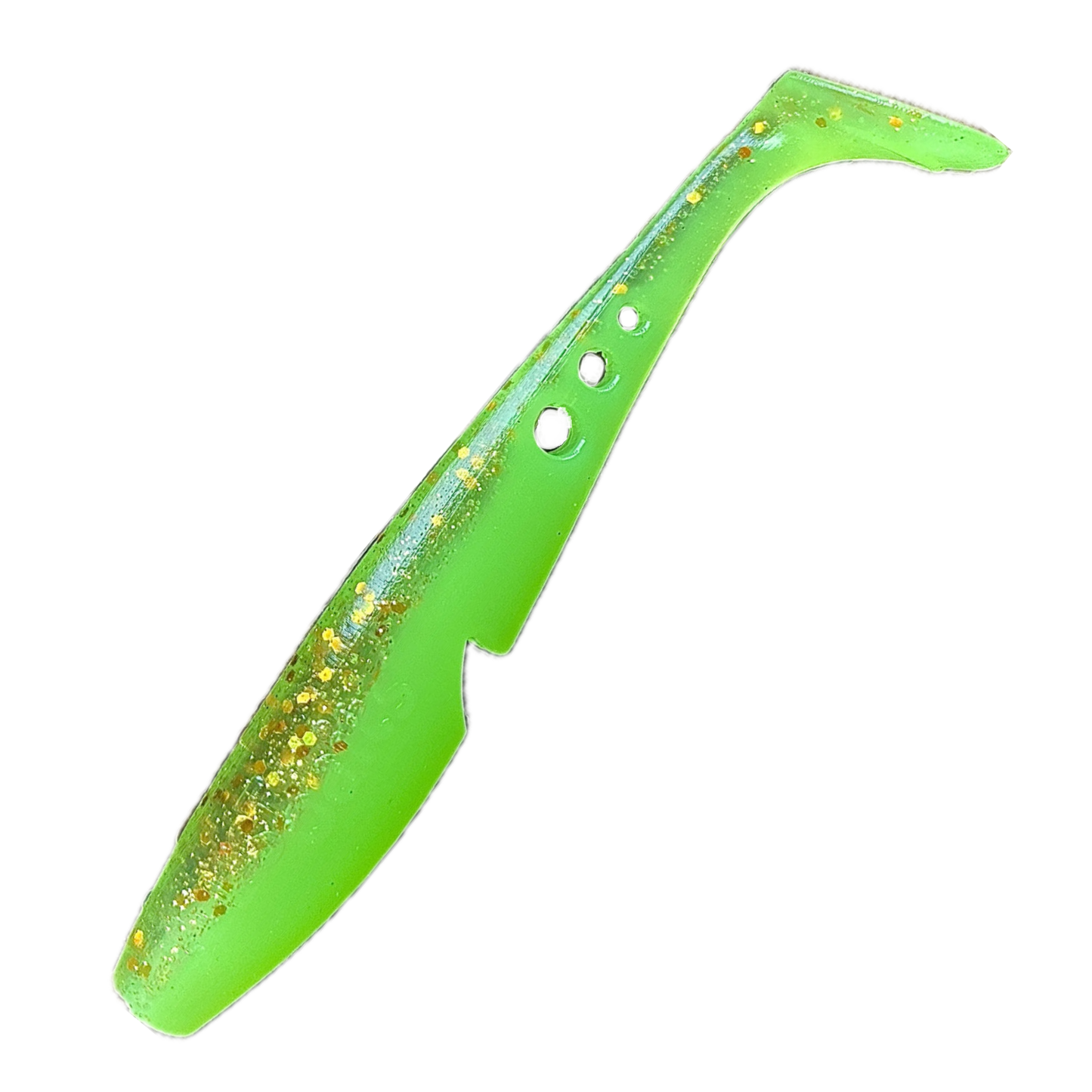 LIST Baits Pipper Shad (11 cm) / Flaky Greeny / UV-aktiv & aromatisiert