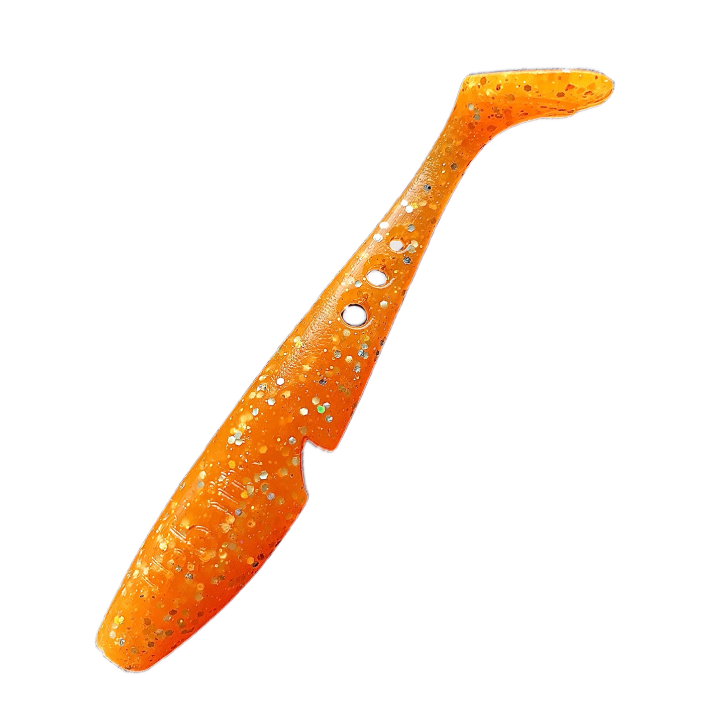 LIST Baits Pipper Shad (11 cm) / Funky Orange / UV-aktiv & aromatisiert