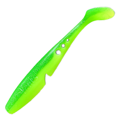 LIST Baits Pipper Shad (11 cm) / Green Lemon / UV-aktiv & aromatisiert