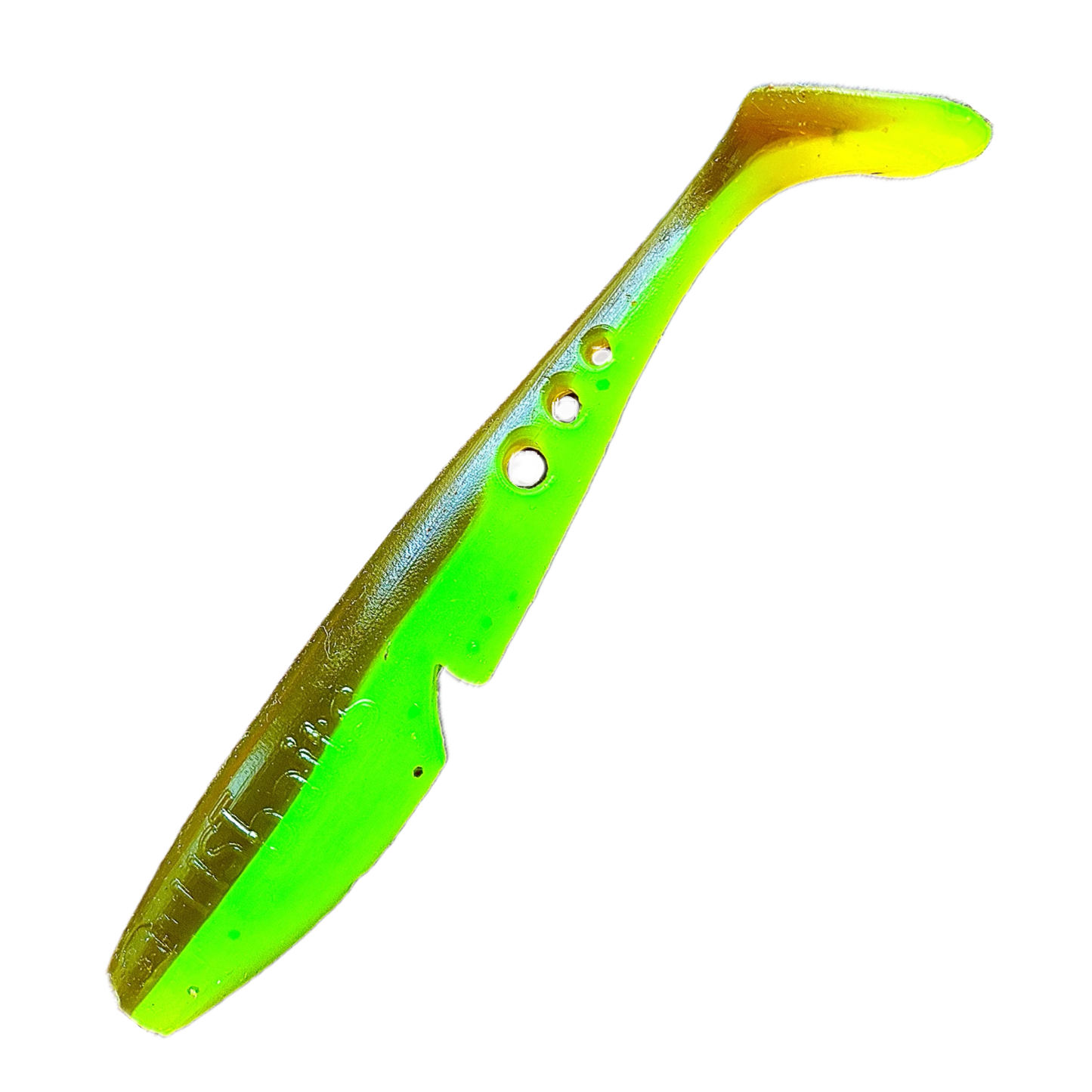 LIST Baits Pipper Shad (11 cm) / Green Pumpkin / UV-aktiv & aromatisiert