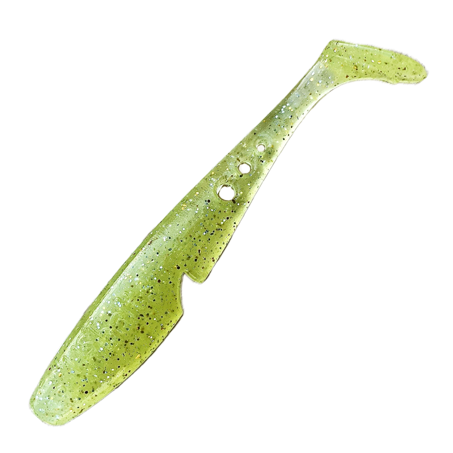 LIST Baits Pipper Shad (11 cm) / Star Light / selbstleuchtend & aromatisiert