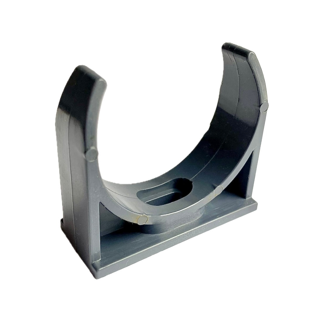 PVC-U Rohrklemmen Ø 20-63 mm ohne Bügel