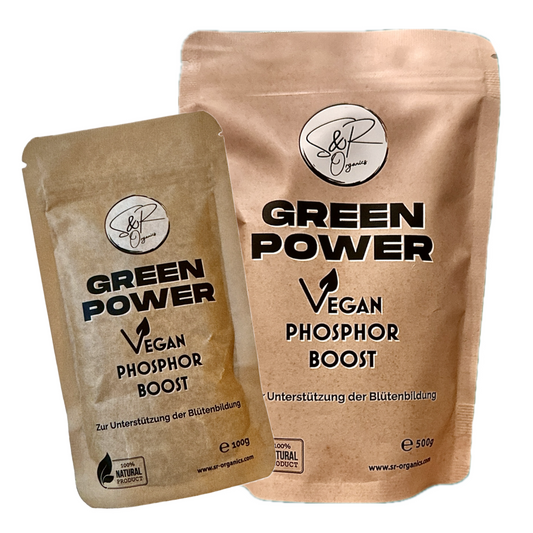 Vegan Phosphor Boost 100 & 500g von S&R Organics Blühbooster Bio Qualität