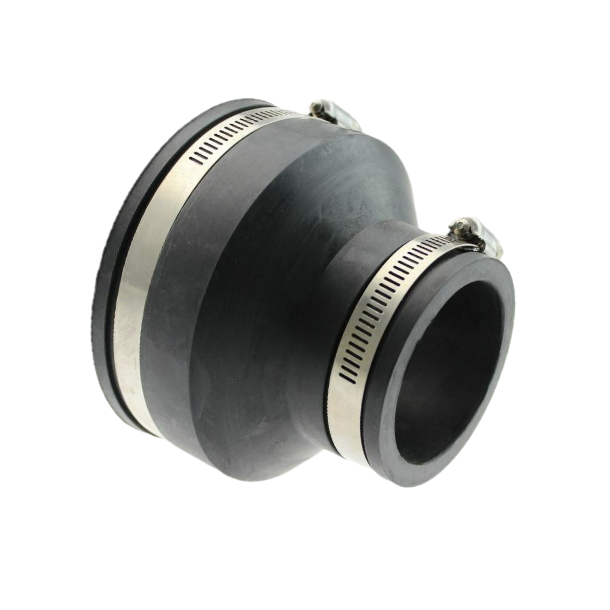 flexible Rohr Reduzierung Ø 80-85 mm (3“) auf 45-50 mm (1 1/2“) aus EPDM-Kautschuk