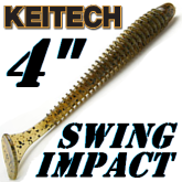 4 Keitech Swing Impact