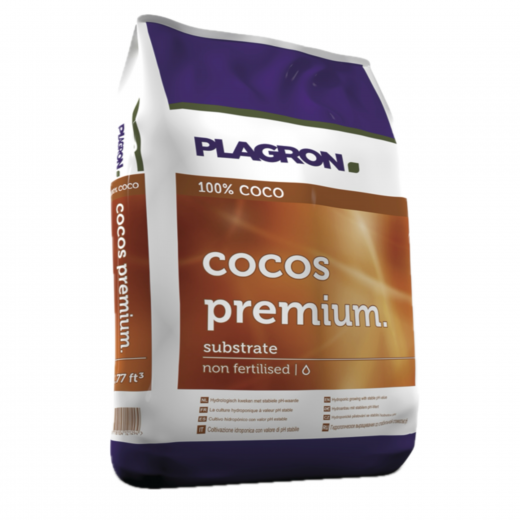 50 Liter Plagron Premium Cocos Substrat im Sack