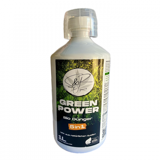 Green Power 5in1 Bio Dünger 1 Liter von S&R Organics