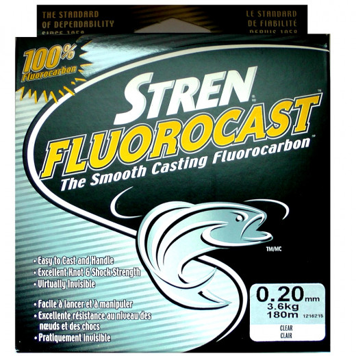 Stren Fluorocast Fluorocarbon / 0,20 mm / 3,6 kg / 180 m