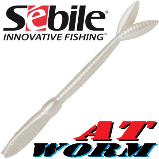 Sebile AT Worm Sinking Gummiwurm 178mm 15g Farbe SP80 6 Stück im Set All Terrain Köder