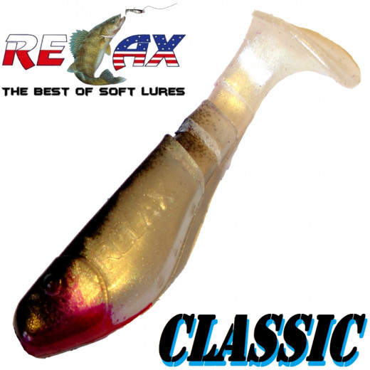 Relax Kopyto Classic Gummifisch 5,0 cm Farbe Perl Schwarz Softbait