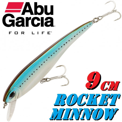 Abu Garcia Rocket Minnow Wobbler 9cm Mackerel