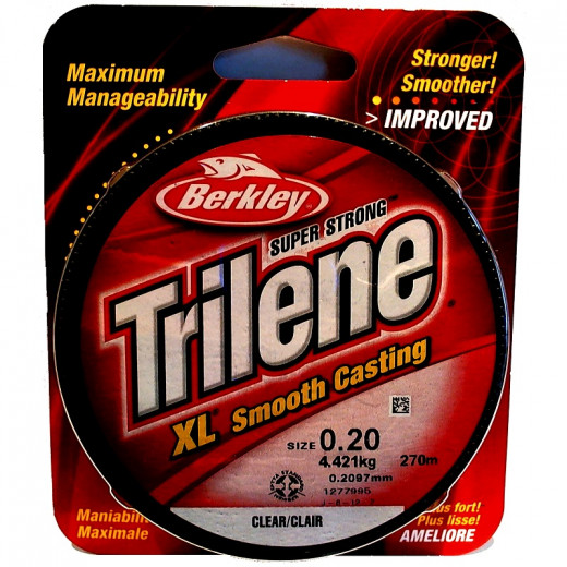 Berkley Trilene XL Smooth Casting mono 0,20mm 4,42kg 270m Clear