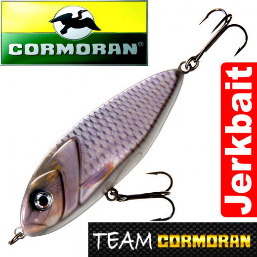 Team Cormoran Micro Jerkman Jerkbait 7cm Natural Roach 12g Sinking