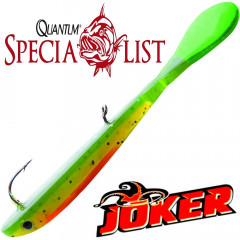 Quantum Specialist Joker Soft Lure Gummifisch 8,5cm 2g Firetiger 3 Stück im Set
