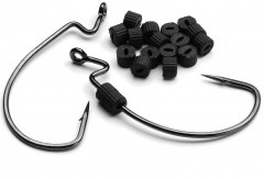 Sebile Soft Weight System Clever Jigs Gr. 1/0 inkl. Gewichte 2 Stück Farbe Black Nickel