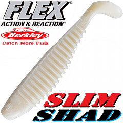 Berkley Flex Slim Shad 6 Gummifisch 15cm Pearl