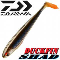 Daiwa Tournament Duckfin Shad Gummifisch 13cm Farbe Rotauge 1 Stück Barsch & Zanderköder