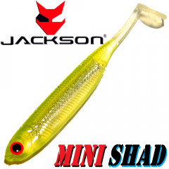 Jackson Mini Shad Gummifisch 2,0 ca. 5cm Farbe Light Citrus 1 Stück Forellen & Barschköder