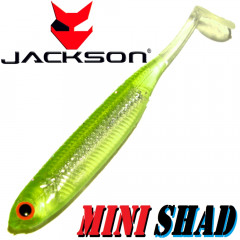 Jackson Mini Shad Gummifisch 2,0 ca. 5cm Farbe Green Shad 1 Stück Forellen & Barschköder