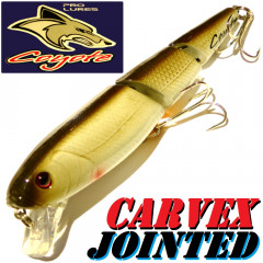 Coyote Pro Lures Carvex Jointed Wobbler 11cm 22g Farbe 05AT White Fish Hecht&Zanderköder