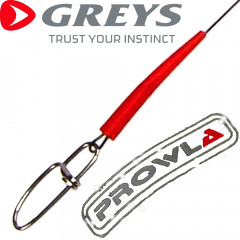 Greys Prowla Safe System Supa Titanium Lure Trace Titanvorfächer 30cm 9kg - 20lb 2 Stück im Set