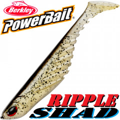 Berkley Power Bait Ripple Shad 4 Gummifisch 11cm Natural 5 Stück im Set NEU!