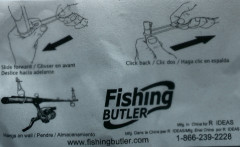 Fishing Butler Fixierbänder Angelruten 2 Stück im Set