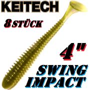 Keitech Swing Impact 4 Gummifisch 10cm Ayu 8 Stück