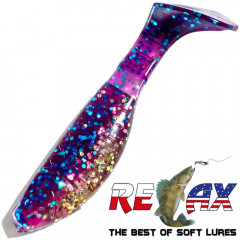 Relax Kopyto 3L Classic 3 Gummifisch 8cm Electric Glitter Softbait