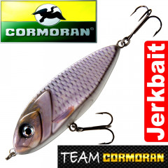 Team Cormoran Micro Jerkman Jerkbait 8,5cm Natural Roach 22g Sinking